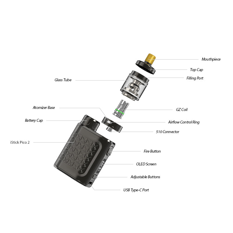 Eleaf iStick Pico 2 Kit (75 W, 4 ml)