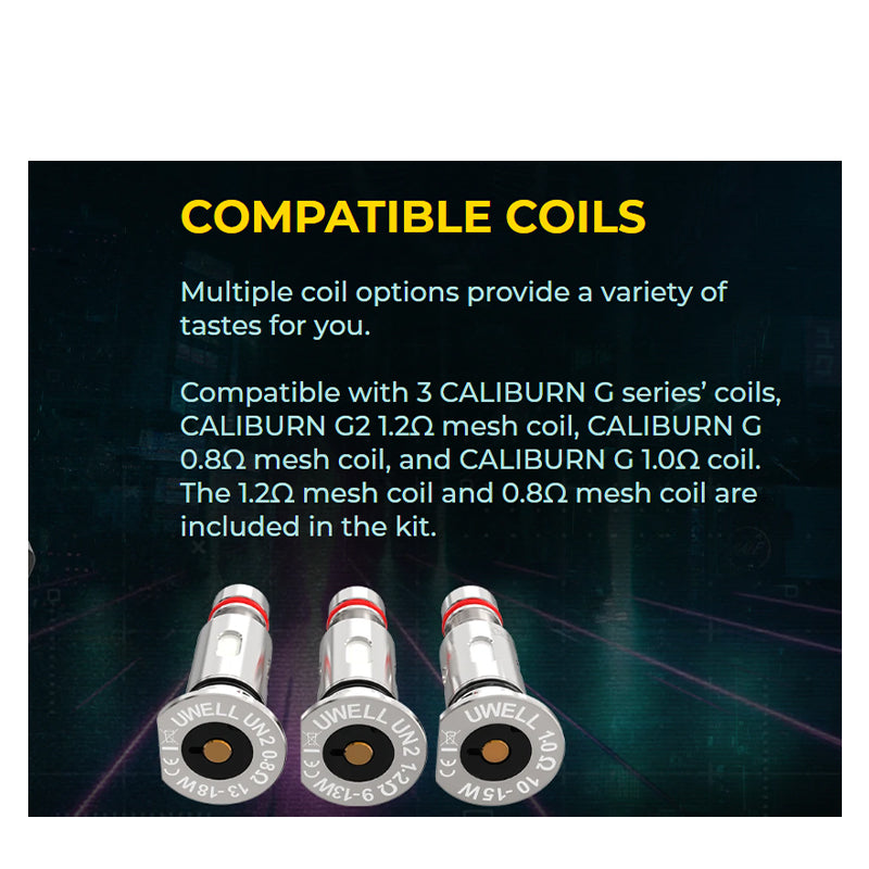 Uwell Caliburn GK2 Kit (2 ml, 690 mAh)