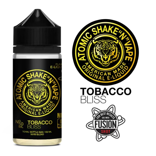 Shake N Vape Atomic Tobacco Bliss 00mg 50ml