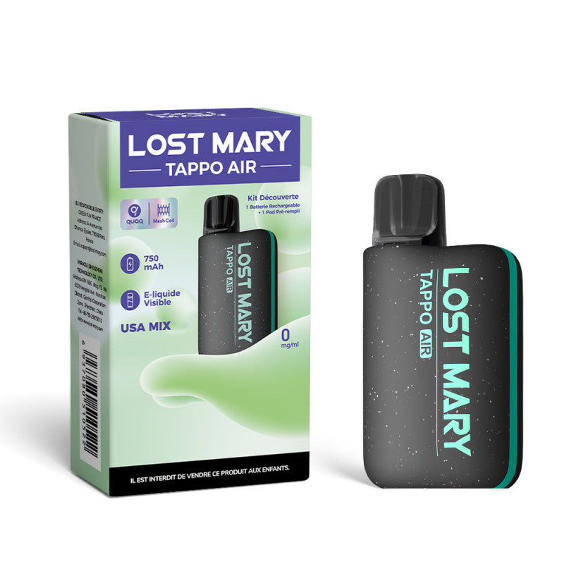 LOST MARY - Tappo Air oppladbare (USA mix - tobakk)(Engangs)