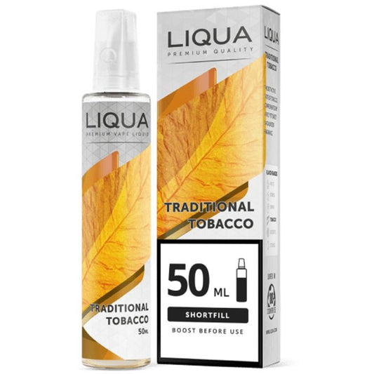 Liqua E-juice - Traditional Tobacco 50ml