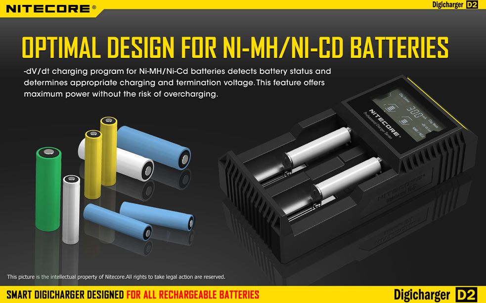 NITECORE DIGI batterilader D2