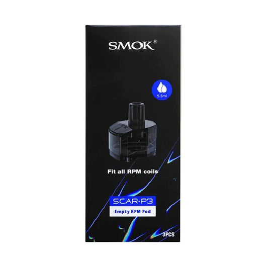 SMOK Scar-P3 Empty RPM Pod 3-pack