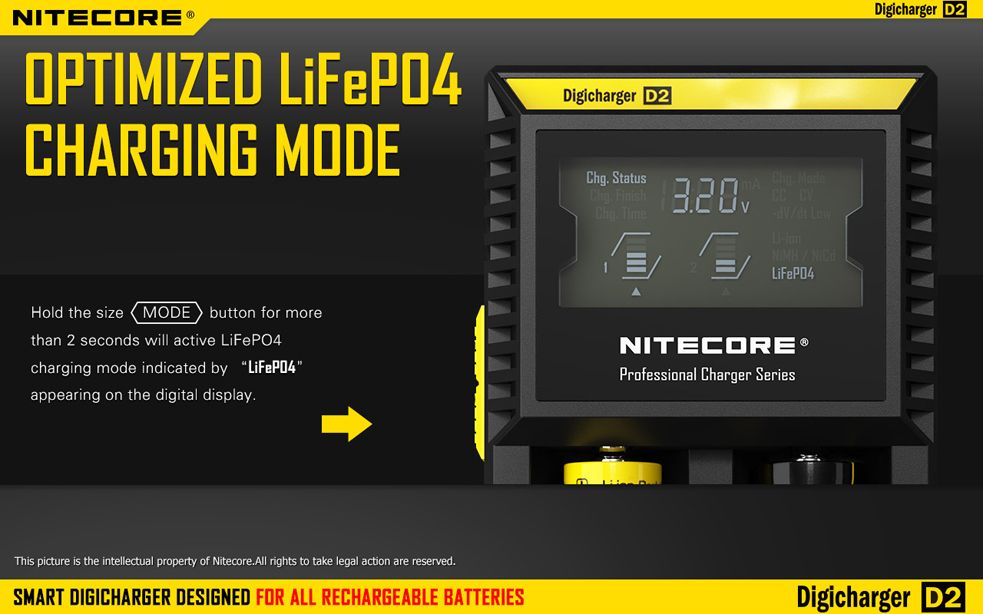 NITECORE DIGI batterilader D2