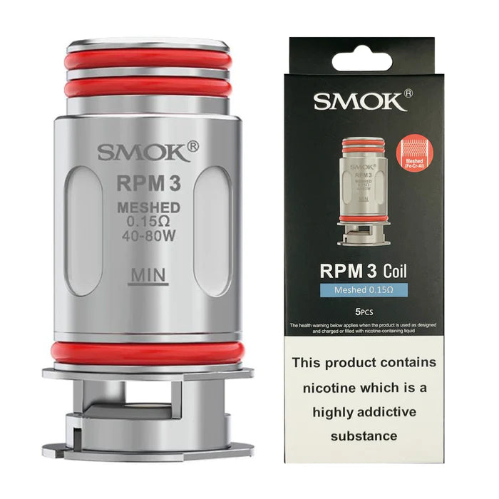 Smok RPM 3 Meshed Coil 0.15 ohm 5 stk