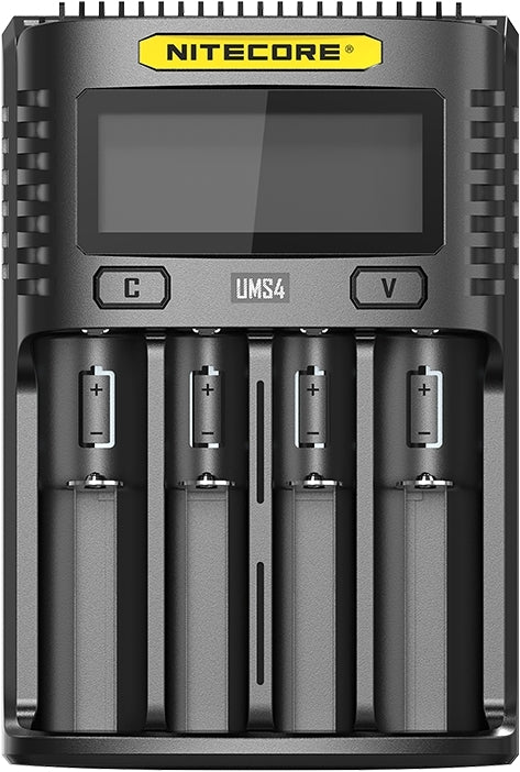 Batterilader - USB - 3000mA - Nitecore UMS4