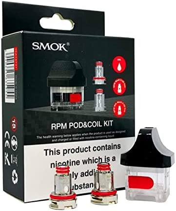 SMOK RPM POD and Coil Kit (0.3ohm and 0.4 ohm) coils