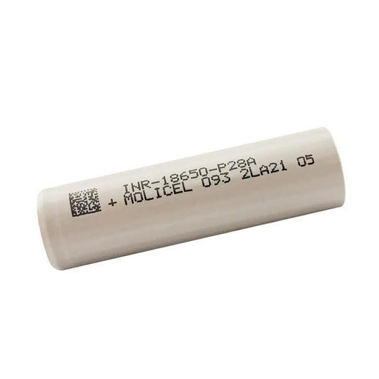 Molicell - P28A 18650, Batteri 2800 mAh